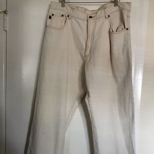 COMPANY 81 , men’s jeans , size 36 x32, white off